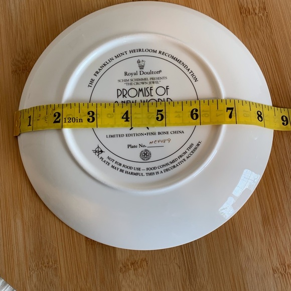 Franklin Mint “Promise Of A New World” - Picture 5 of 6